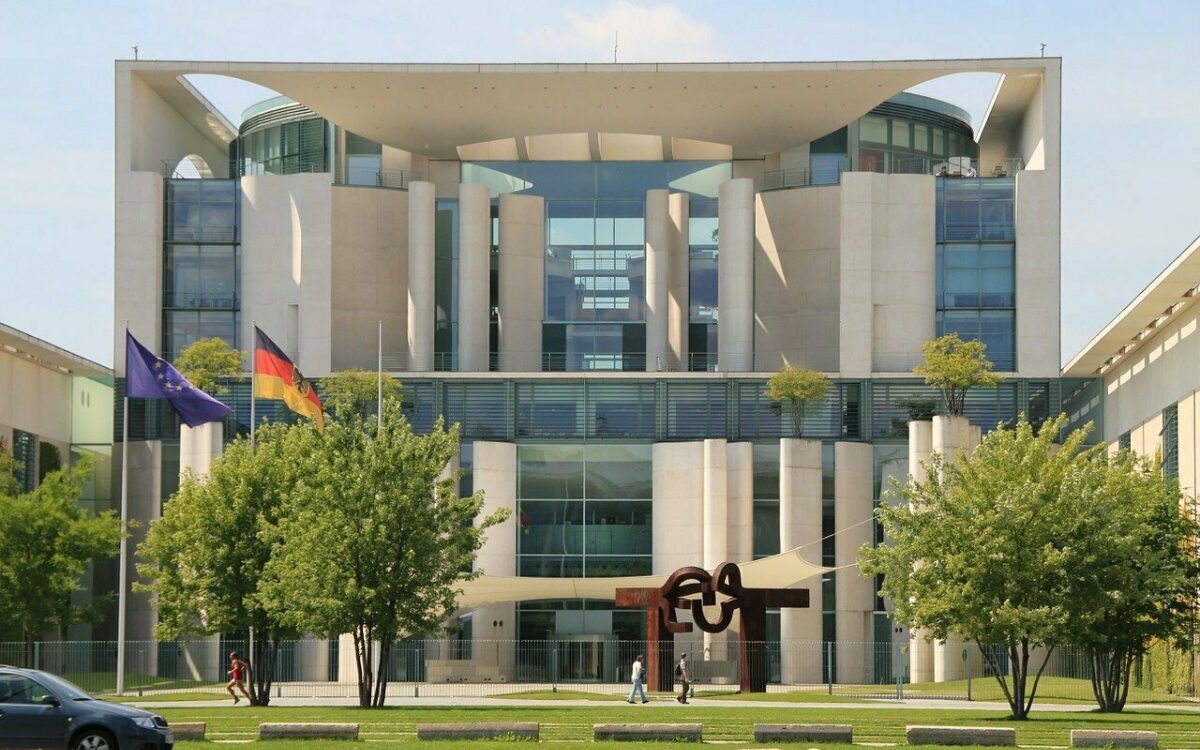Das Kanzleramt in Berlin Das Kanzleramt in Berlin